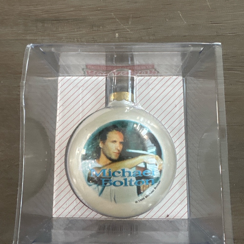 Michael Bolton Christmas Ornament
